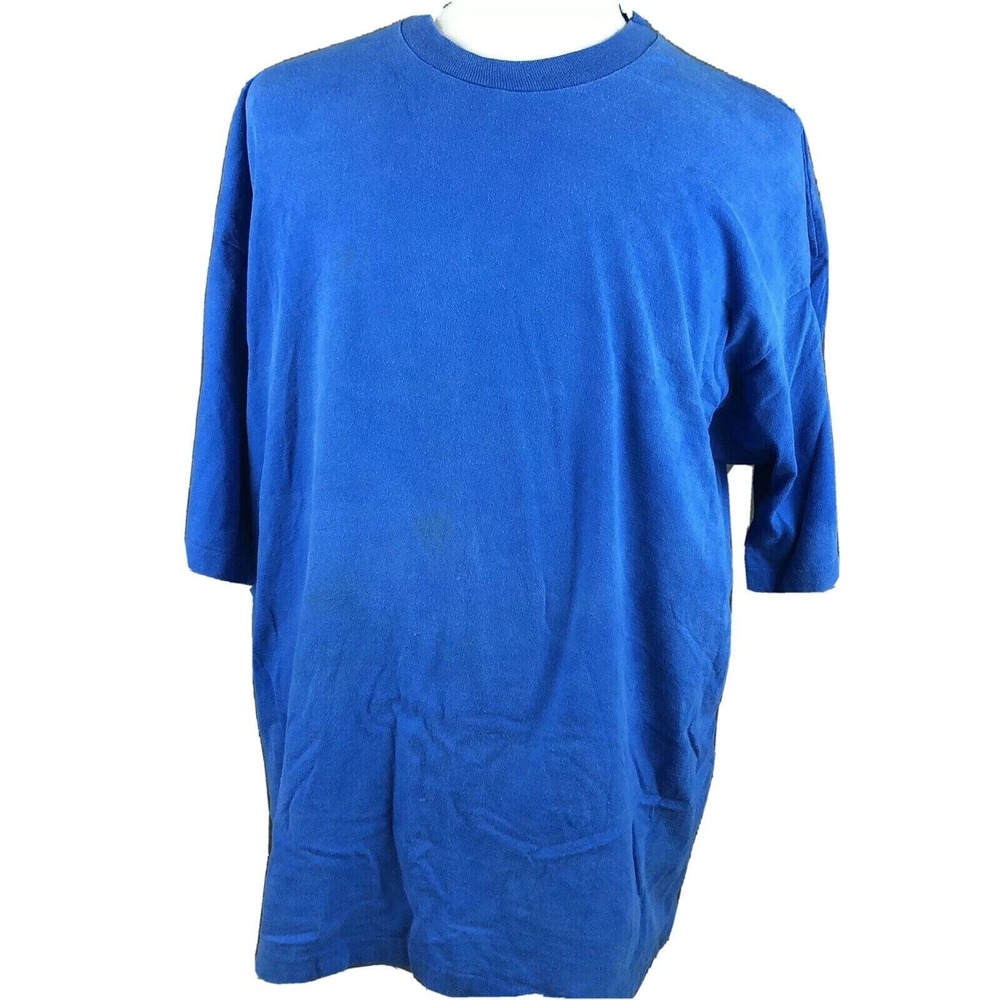 Fruit Of The Loom Casual VTG 90s Big & Tall Blank T-Shirt Mens 3XL Single Stitch